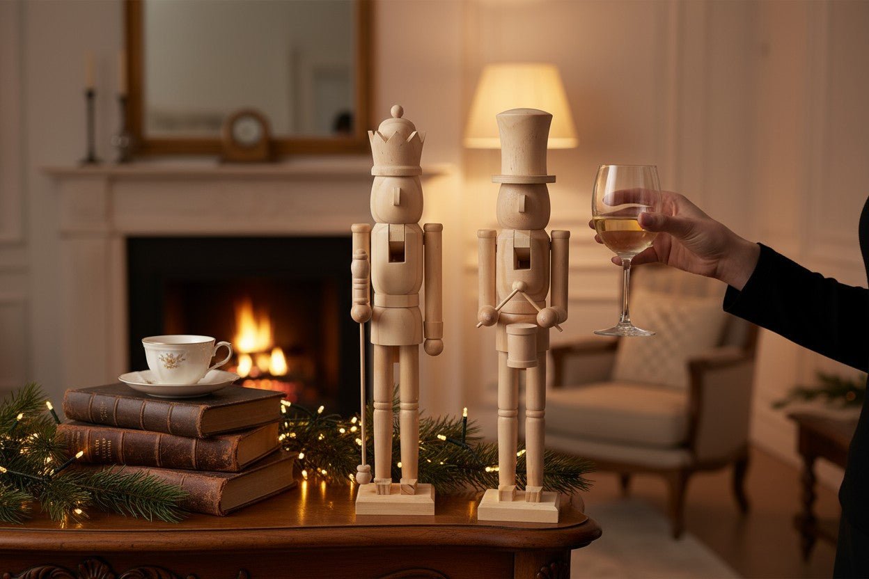 24" Nutcracker - RAZ Christmas Shelf Sitter