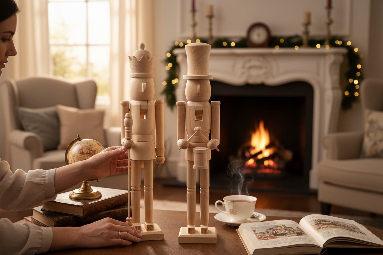 24" Nutcracker - RAZ Christmas Shelf Sitter