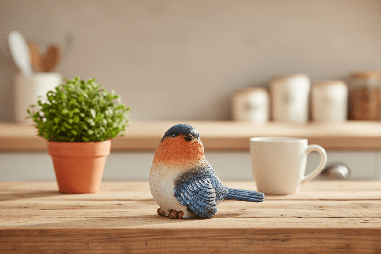 2.5" Blue Bird - Nifty Decor & More
