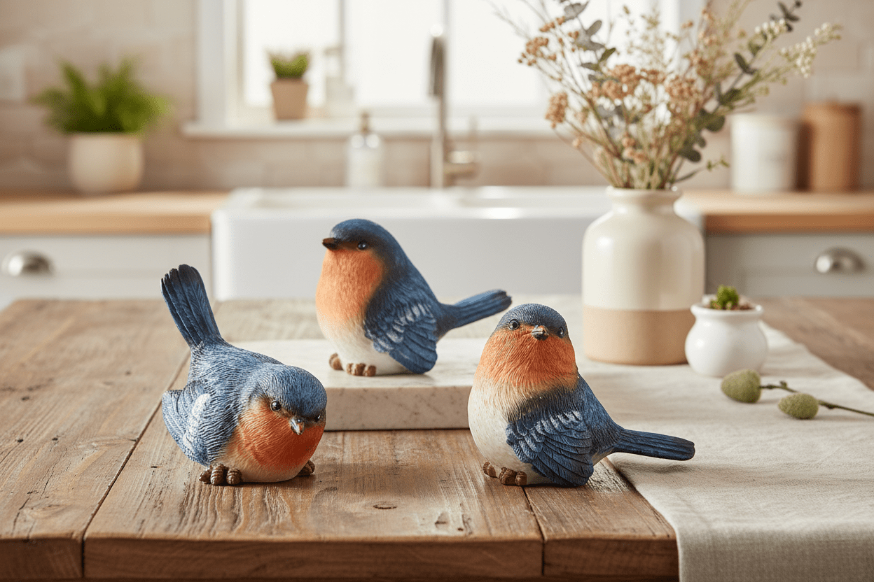 2.5" Blue Bird - Nifty Decor & More
