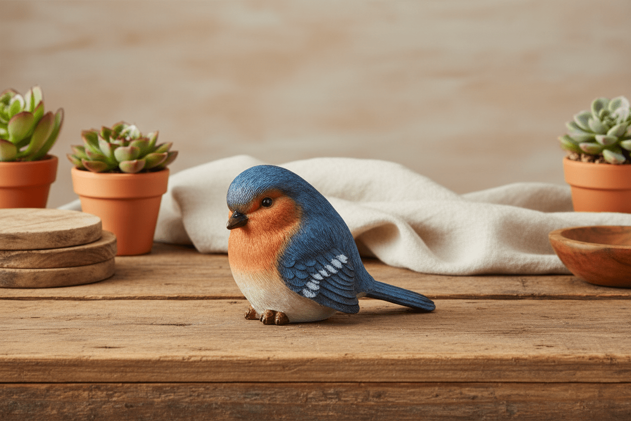 2.5" Blue Bird - Nifty Decor & More