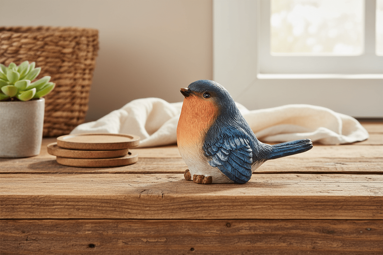 2.5" Blue Bird - Nifty Decor & More