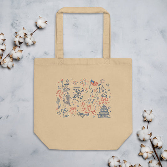 250 Celebration Line Draw Tote Bag - Nifty Decor & More