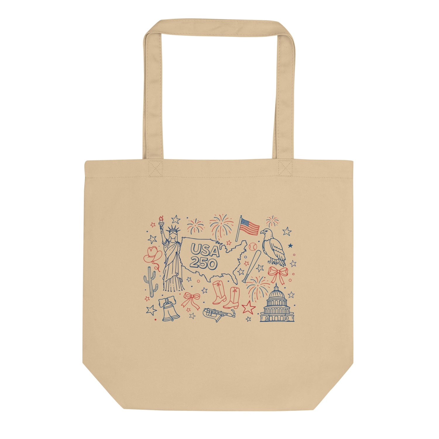 250 Celebration Line Draw Tote Bag - Nifty Decor & More