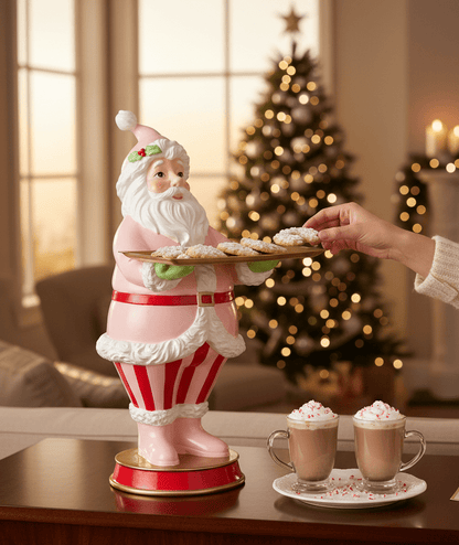 25.25" Pink Santa Butler - Nifty Decor & More