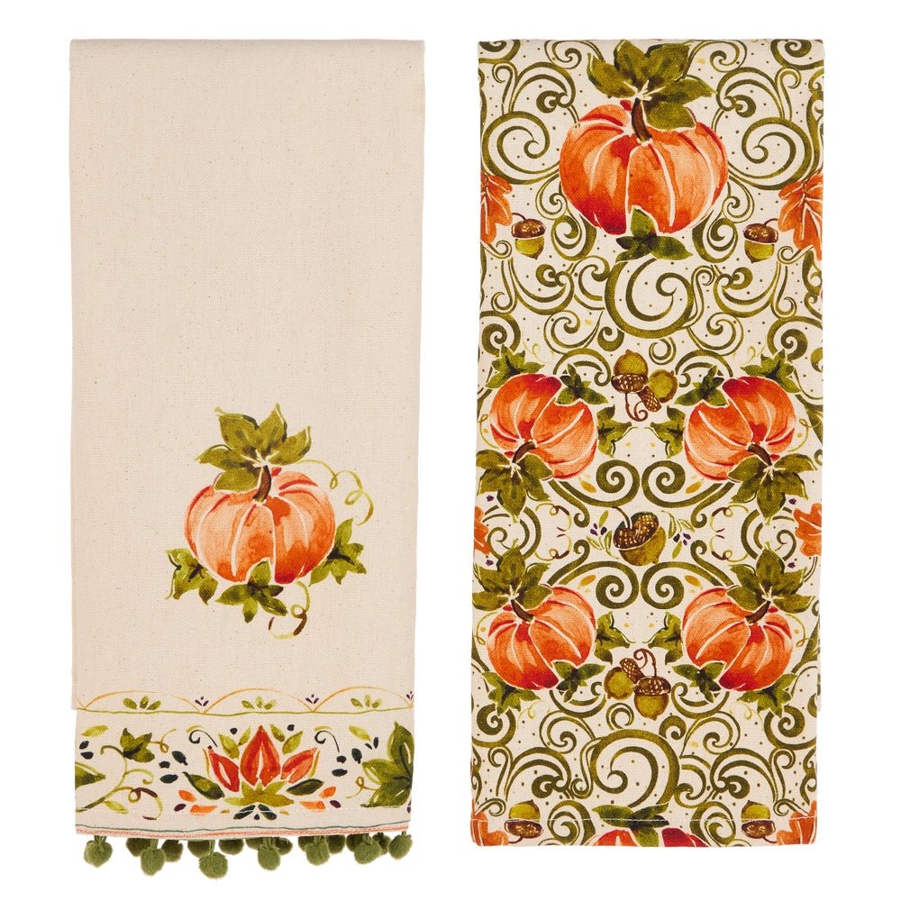 26" Fall in Floral Tea Towel - Nifty Decor & More