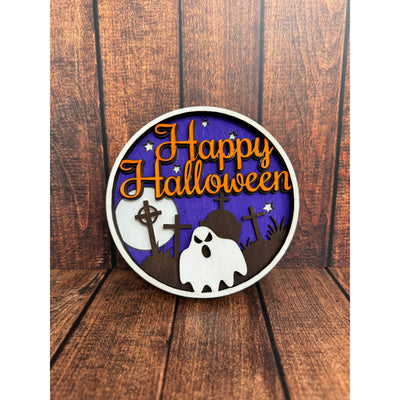 Halloween 3D Signs  Happy Halloween Sign  