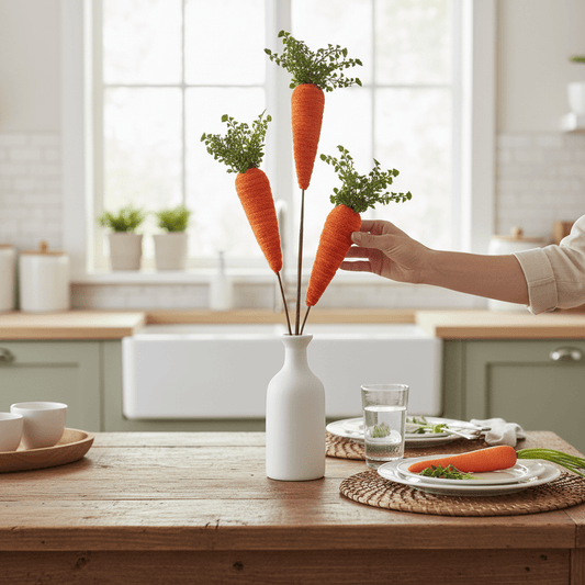 28" Carrot Spray - Nifty Decor & More