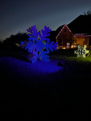 Metal Snowflakes Outdoor Decor outdoor decorations