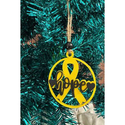 Awareness Ornaments Christmas Ornament Hope  