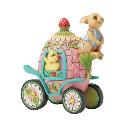 2nd Annual Bunnies Onward Toward Easter Figurine by Jim Shore - Nifty Decor & More
