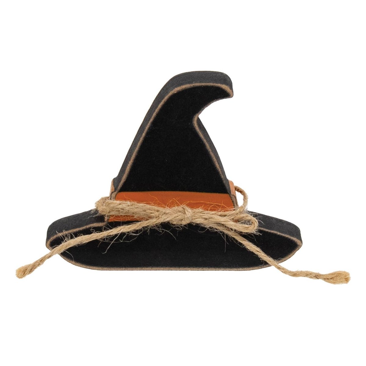 2/Set - Hocus Pocus Wooden Block & Witch Hat Sitters - Nifty Decor & More