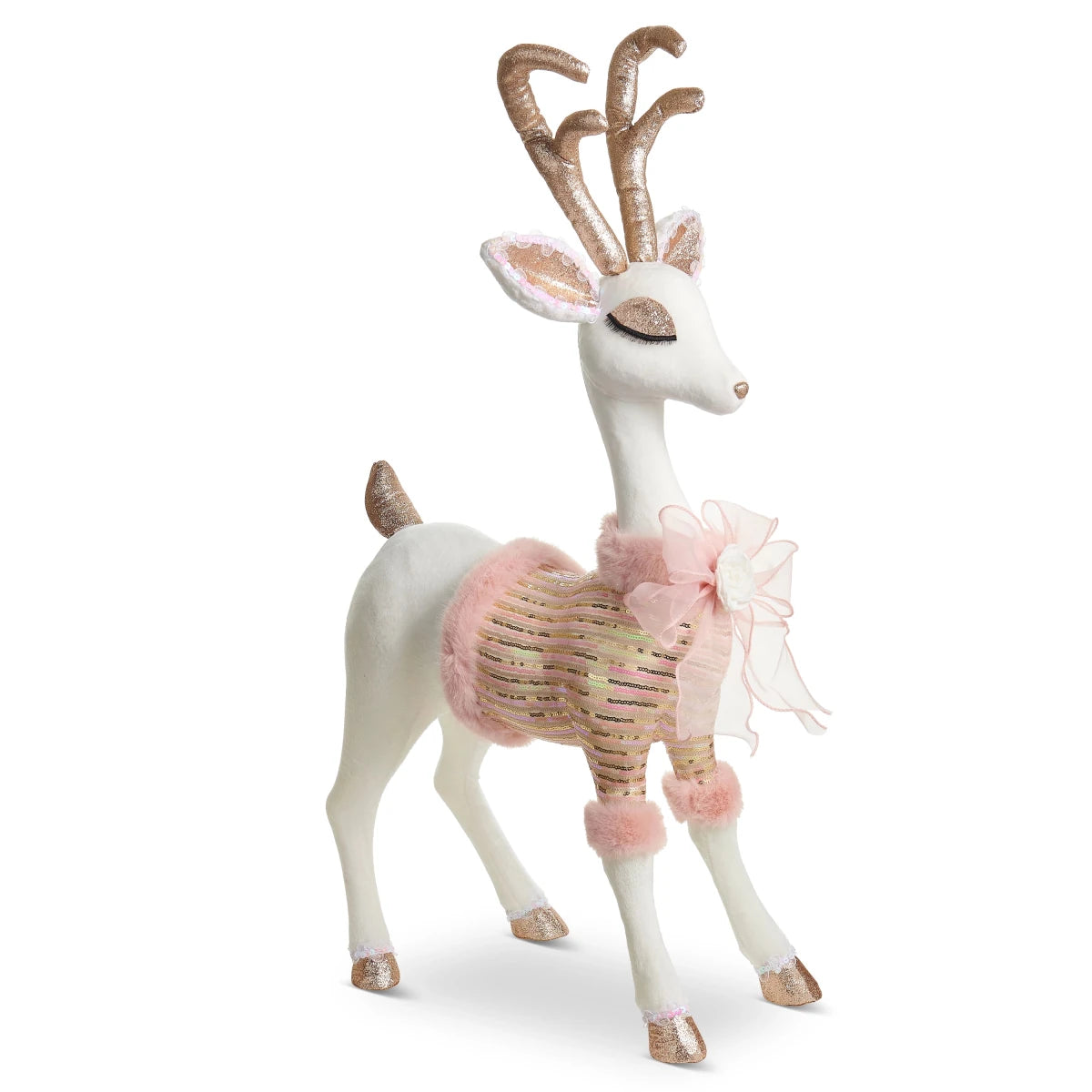 30.5" White Deer - Nifty Decor & More