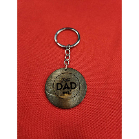 Dad Keychains  Best Dad Ever  