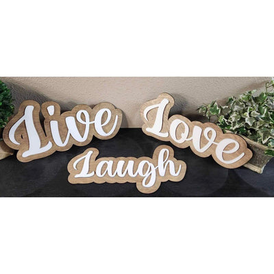 Live Laugh Love - Signs Wall Decor   