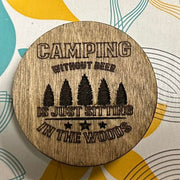 Magnetic Bottle Opener Bottle Opener Camping In The Woods  