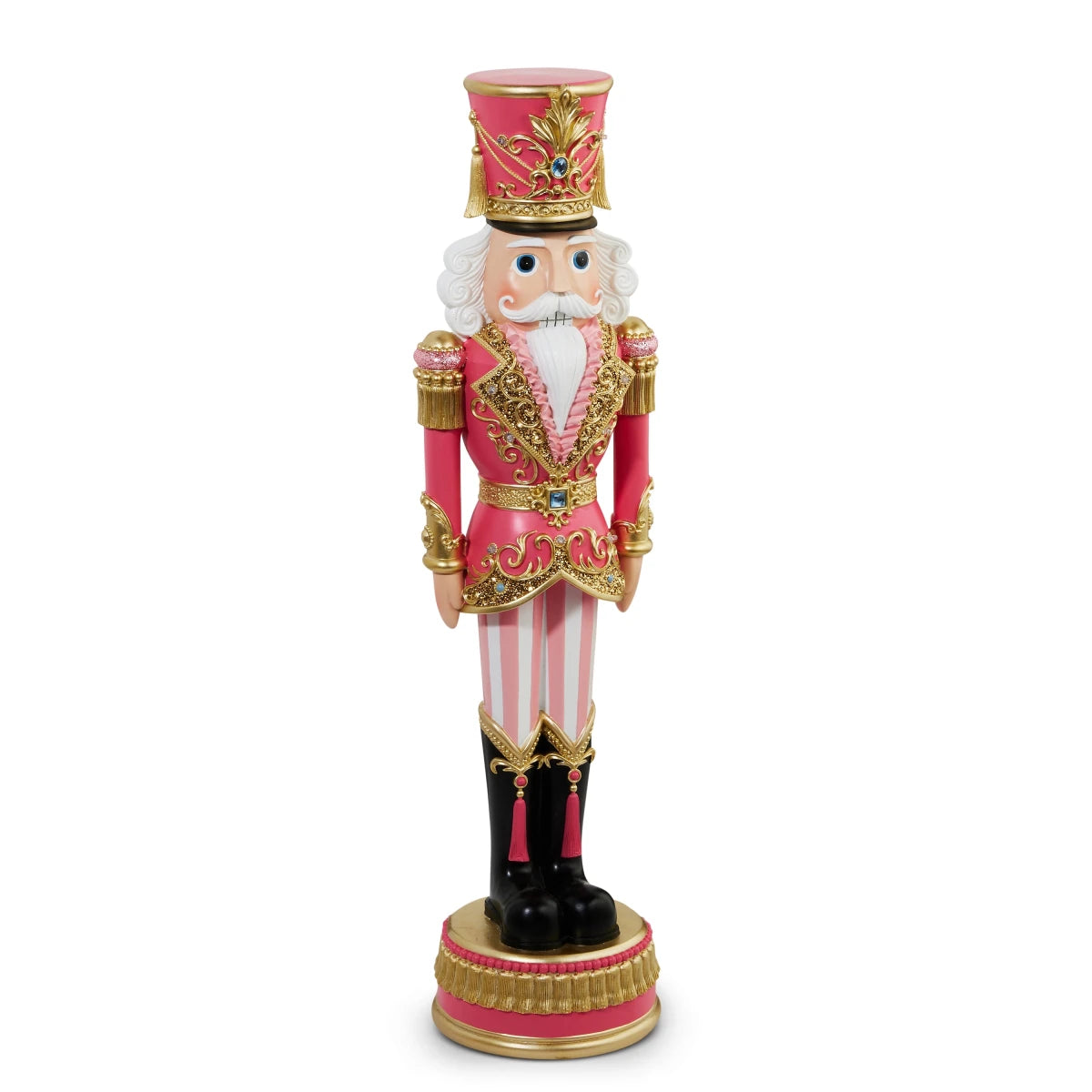 36" Lighted Pink Nutcracker - Nifty Decor & More