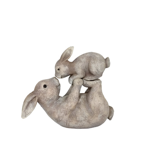 Some Bunny Loves You Easter Figurine - Cute Resin Rabbit Decor for Spring, Easter Gifts & Home Decoration Table decor