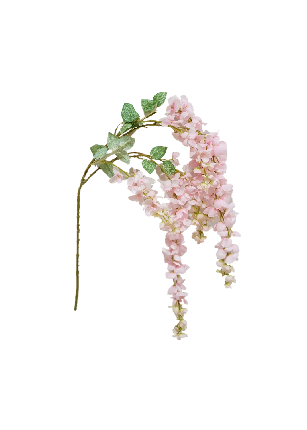 Silk Wisteria Artificial Flower Spray - 43'' Hanging Flowers, Realistic Faux Floral Decoration for Home & Events Faux Flowers