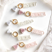 Acrylic Keychain - Bride Clear