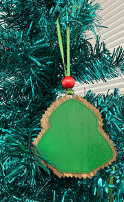 Stitched Christmas Ornaments  Tree  
