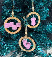 Baby’s First Christmas Ornaments Ornament   