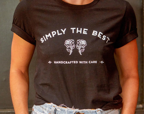 Simply the Bride | Simply the Best - Bachelorette Party Tees Bachelorette tshirt Black XL