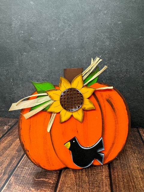 Fall Pumpkins & Crows    