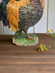 Farmhouse Rooster Figurine