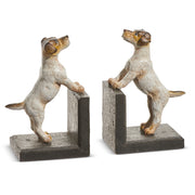 Dog Bookends 6" Cute Animal Decor, Functional Shelf Organizer for Dog Lovers, Gift for Bookworms & Pet Enthusiasts Bookends