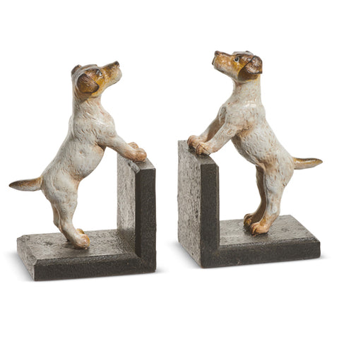 Dog Bookends 6" Cute Animal Decor, Functional Shelf Organizer for Dog Lovers, Gift for Bookworms & Pet Enthusiasts Bookends