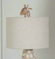 19.5" Giraffe Lamp - Adorable Kids Room Décor, Stylish Table Lamp with Shade, Unique Gift for Baby Shower & Nursery