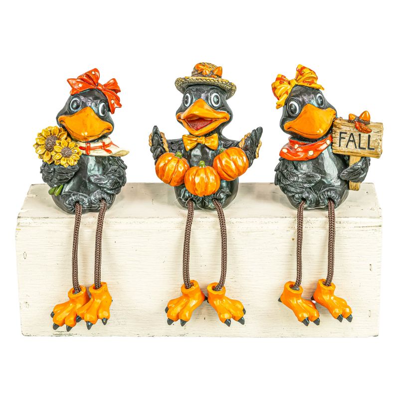 Kooky Crow Dangle Leg Sitter
