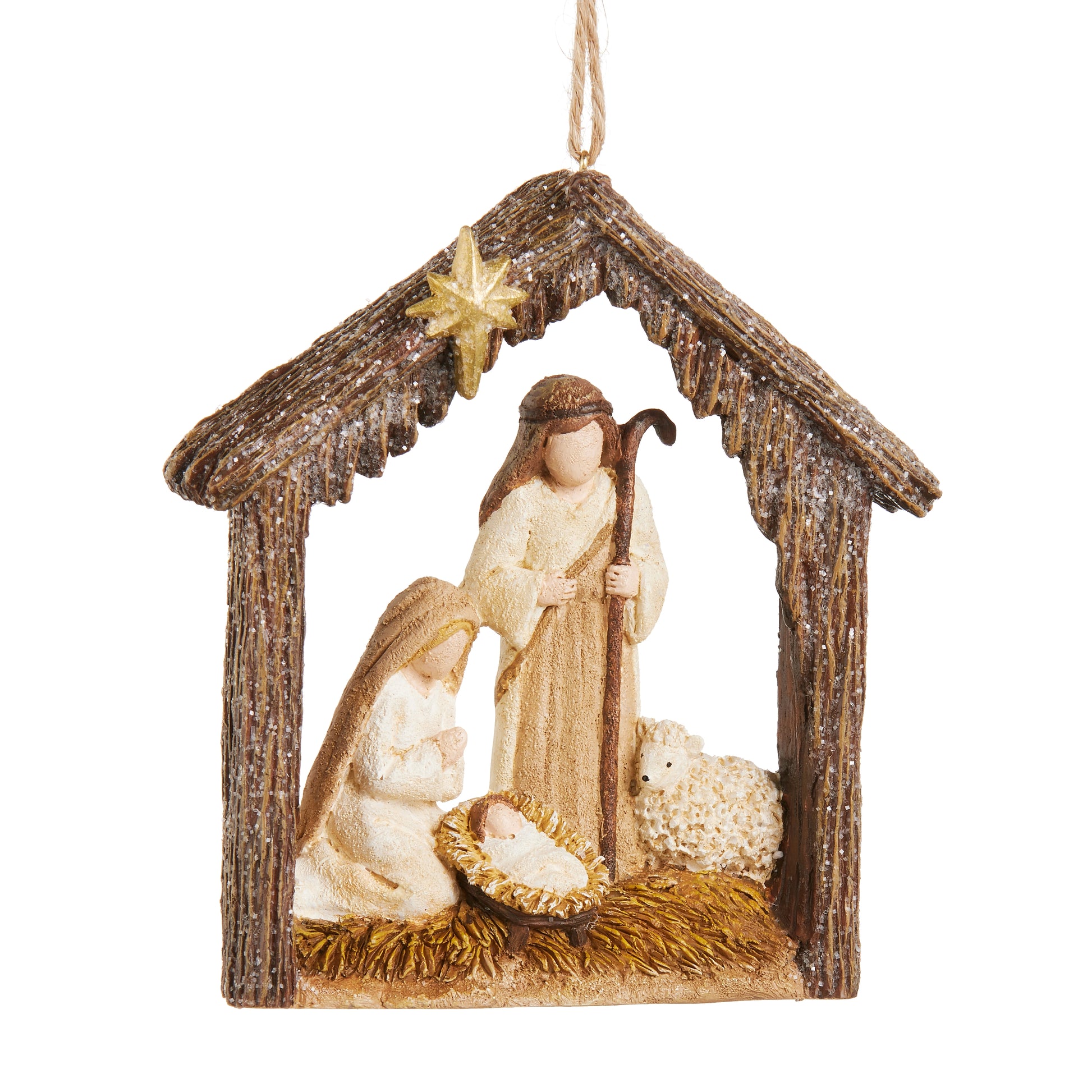 4.5" Holy Family Ornament