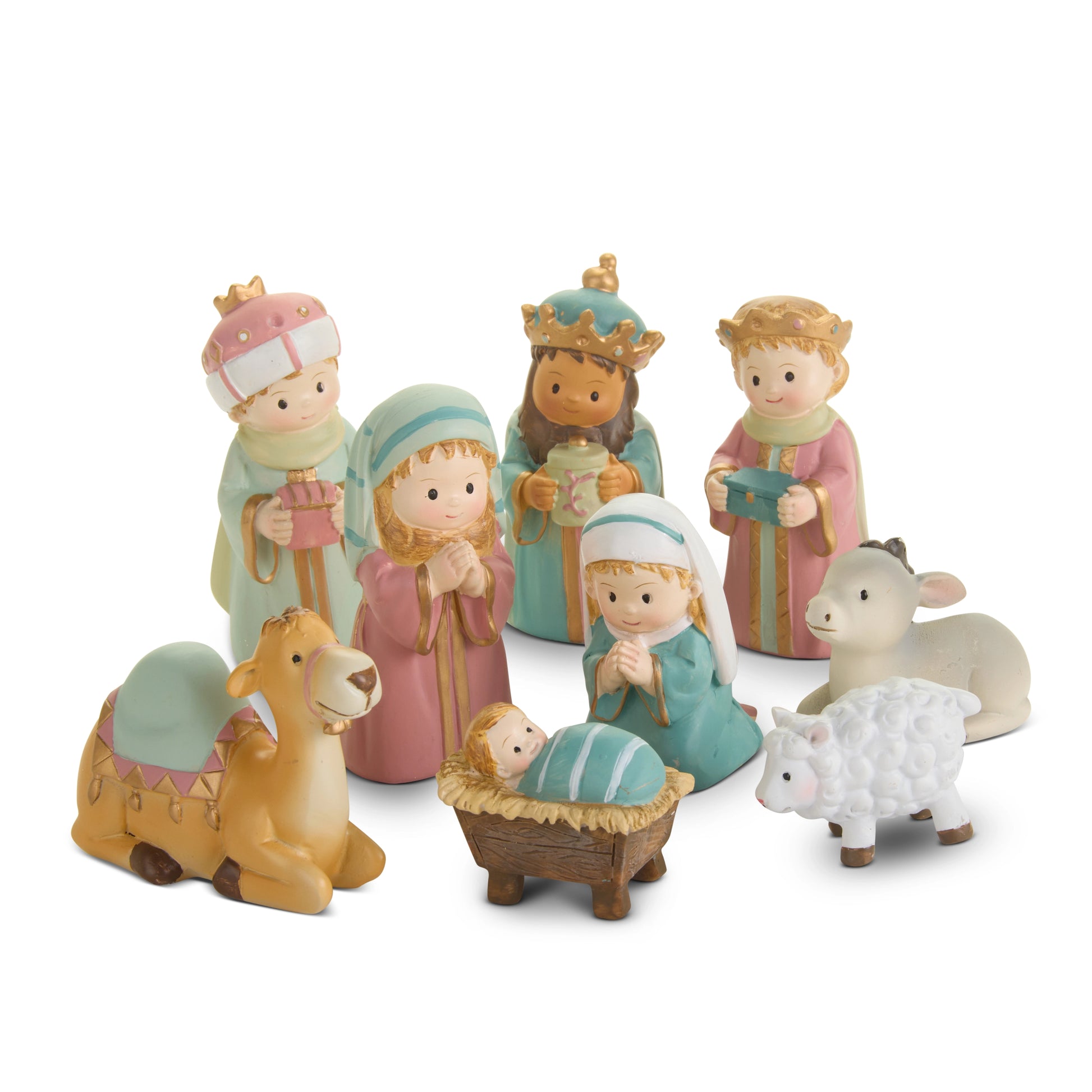 3.5" Mini Youthful Nativity