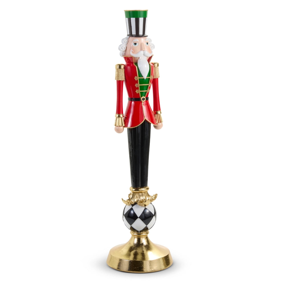 40.5" Nutcracker on Harlequin Base