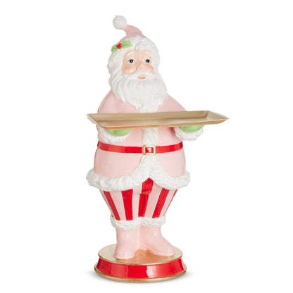 25.25" Pink Santa Butler