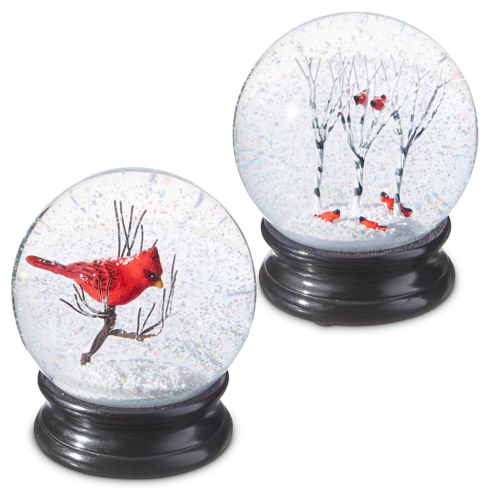 4.75" Cardinal Water Globe