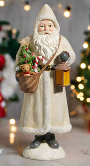 RAZ -11.5" Santa with Lantern