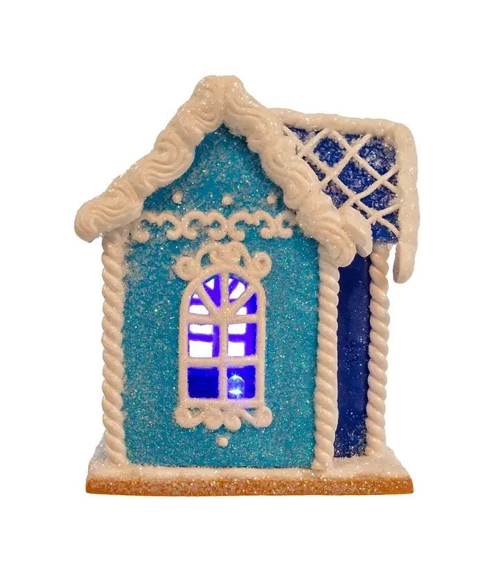 4"CLAYDGH HANUKKAH LED HOUSE TABLEPIECE - Nifty Decor & More