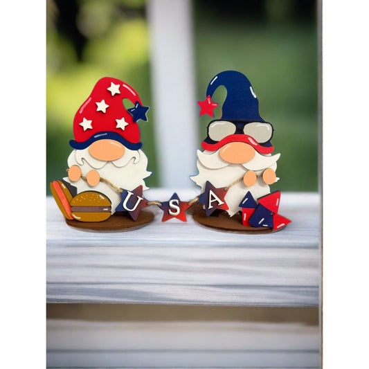 4th of July Gnomes Patriotic Gnome