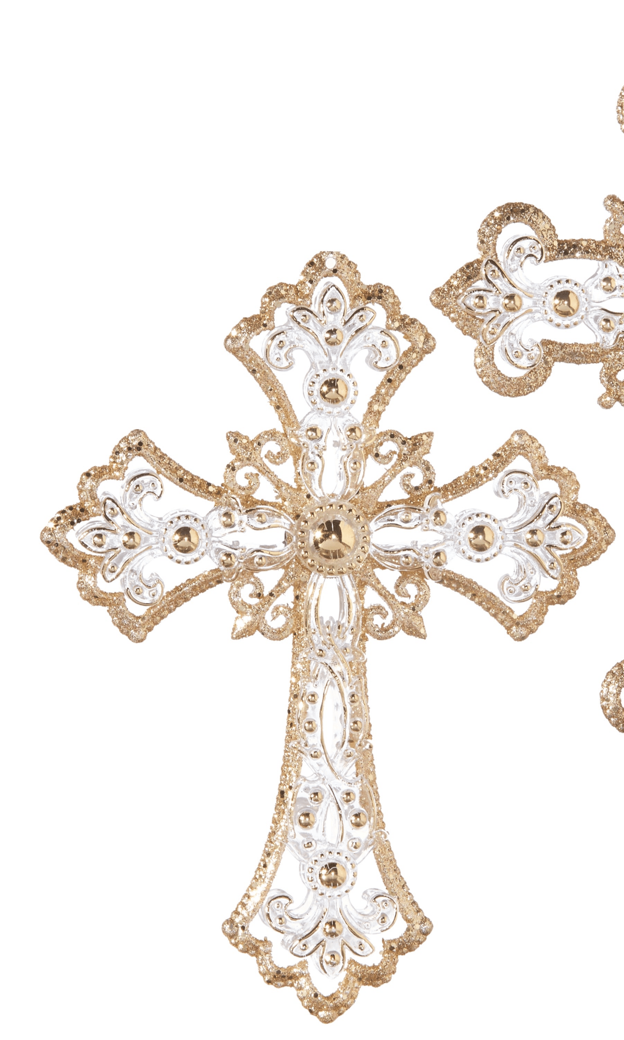 5" Jeweled Cross Ornament - Nifty Decor & More