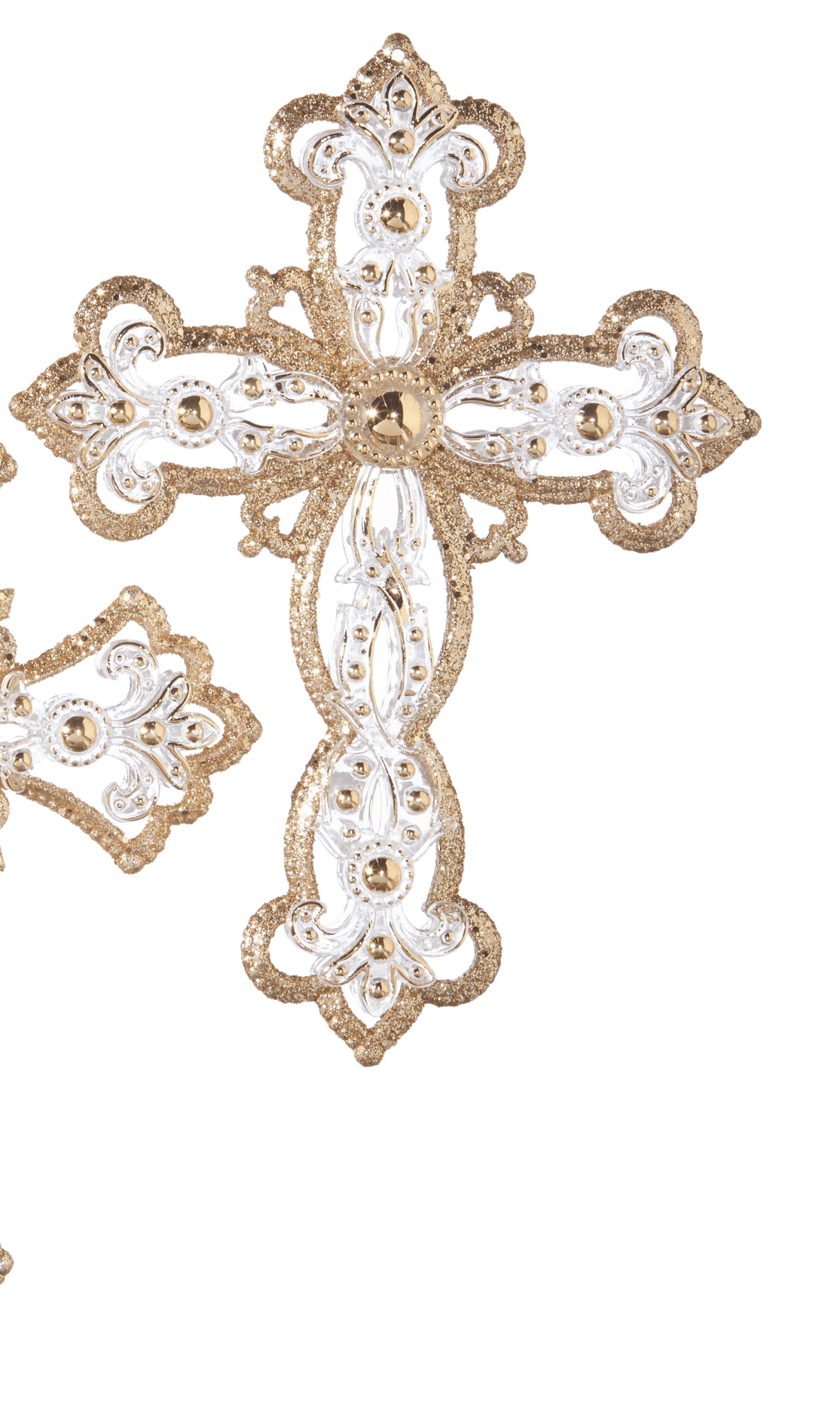 5" Jeweled Cross Ornament - Nifty Decor & More