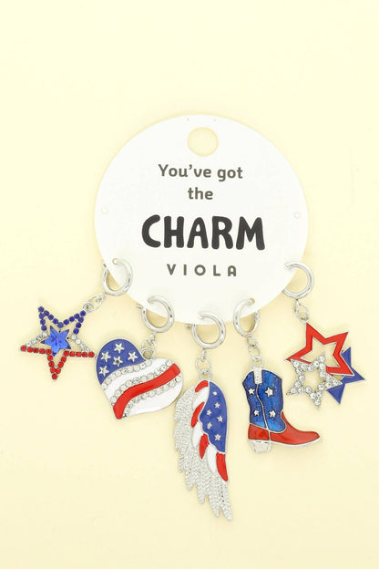 5 - Piece Patriotic Western Charm Set - Nifty Decor & More