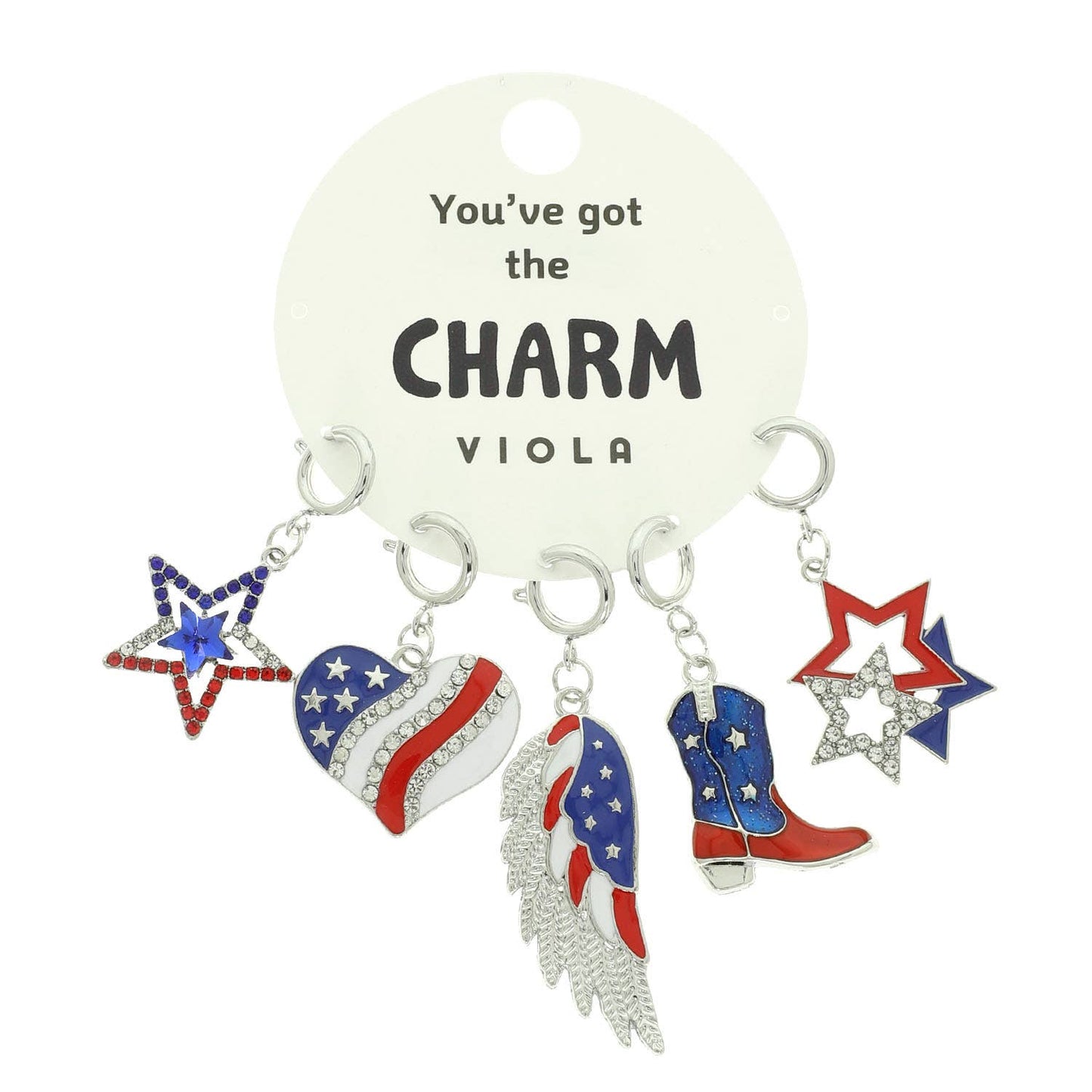 5 - Piece Patriotic Western Charm Set - Nifty Decor & More