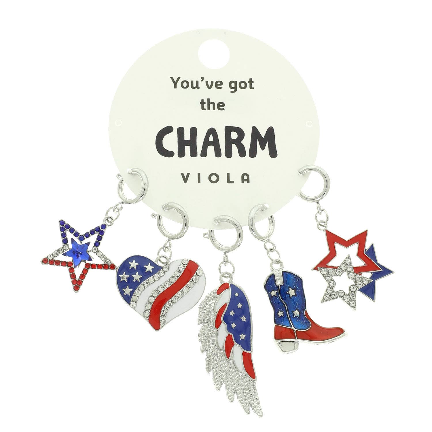 5 - Piece Patriotic Western Charm Set - Nifty Decor & More