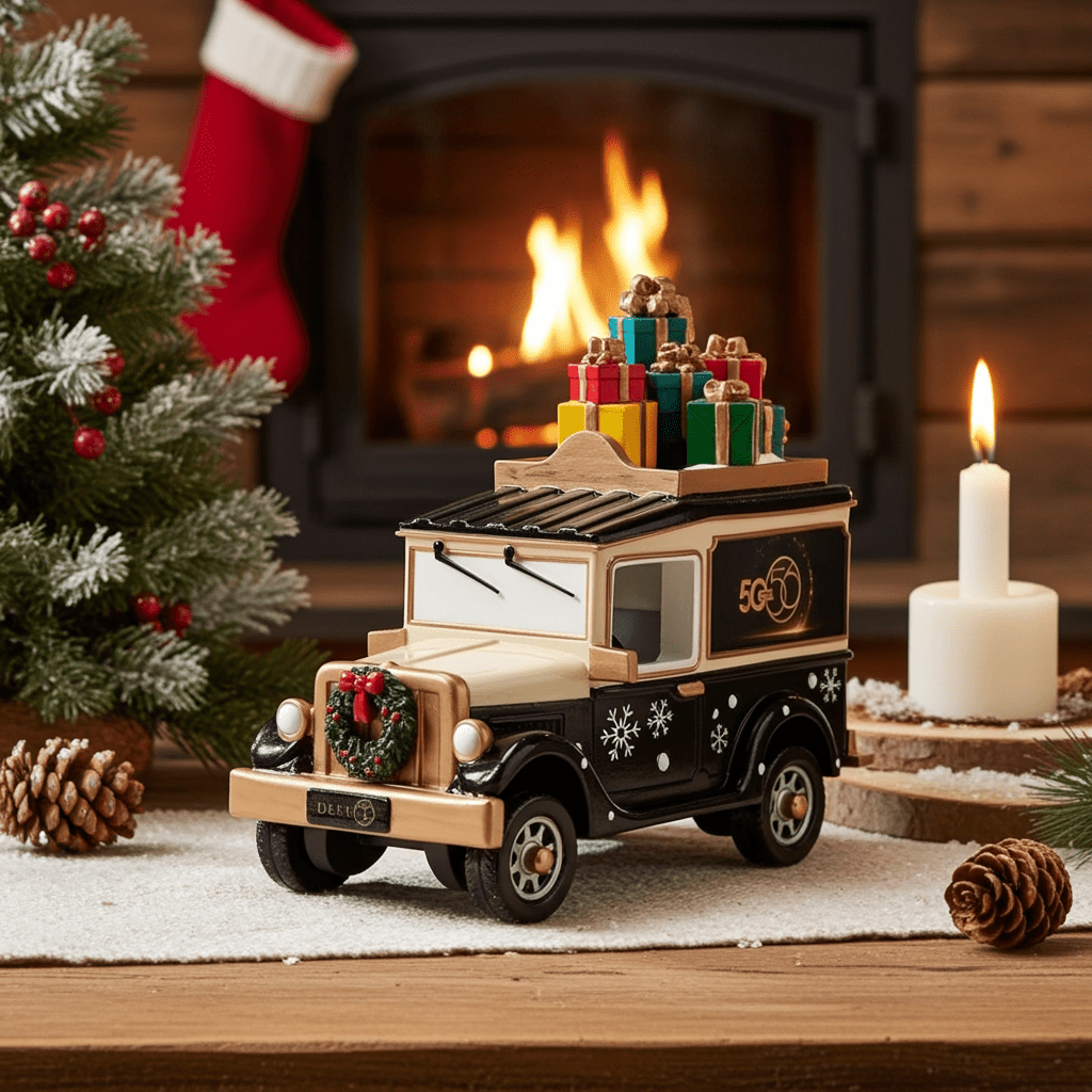 50th Anniversary Village Express Van - Nifty Decor & More