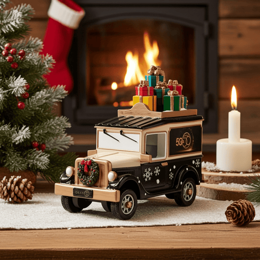 50th Anniversary Village Express Van - Nifty Decor & More