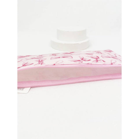 Bow Design Coin Purse, Stylish Pink Croquette Print Accessory, Perfect for Coins and Small Items, Gift for Preppy Style Lovers