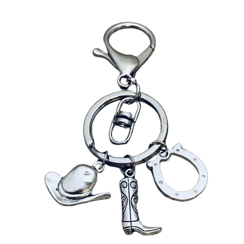 Equestrian Horse Bag Charm Hat